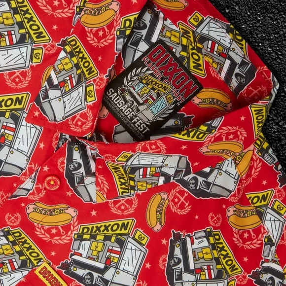 Dixxon Sausage Fest Short Sleeve Party Shirt - Picture 2 of 16